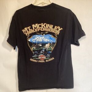 Harley-Davidson Mt McKinley Alaska Women’s T-shirt size large